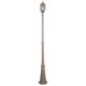 Vienna Single Head Tall Post Light - Beige Finish / B22 Vienna Single Head Tall Post Light - Beige Finish / B22